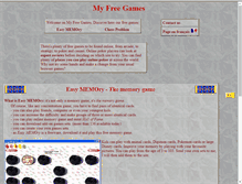 Tablet Screenshot of my-free-games.com